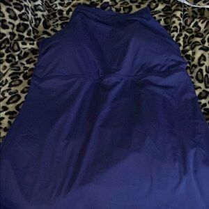 Athleta Navy Blue tie back tank L